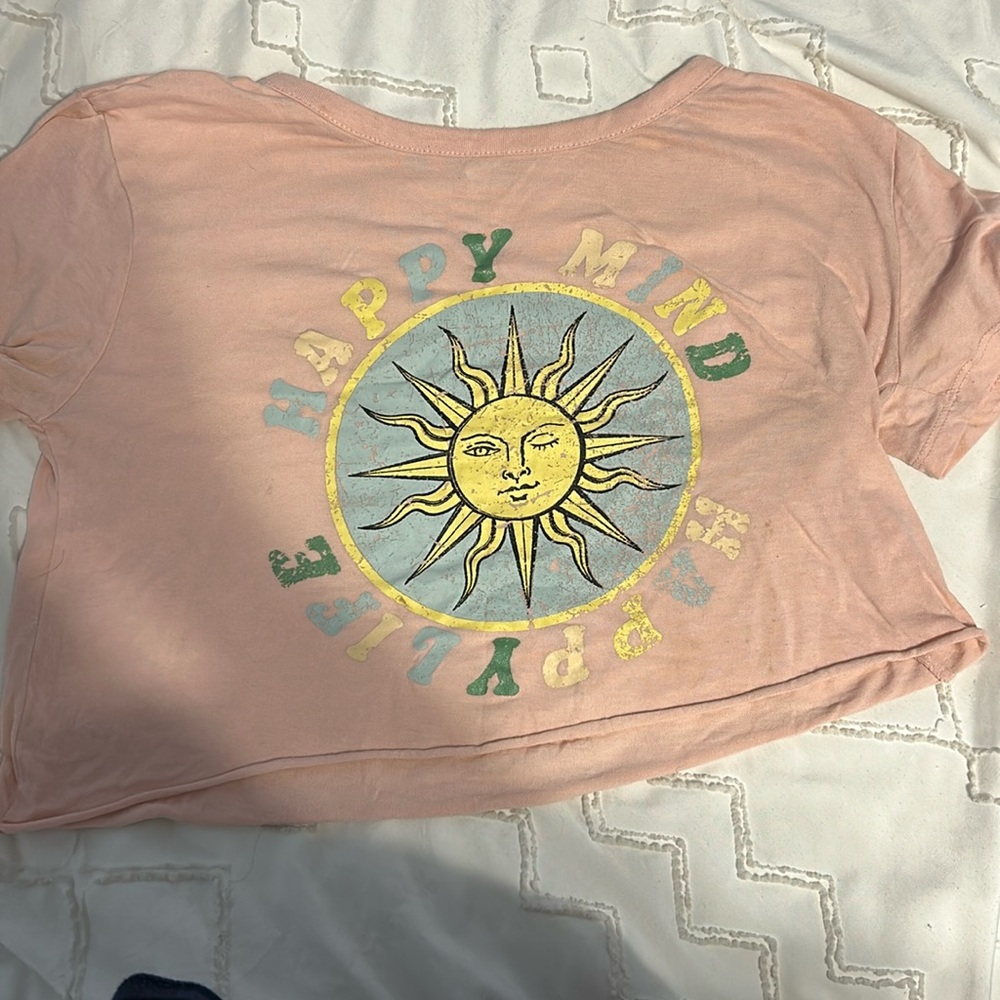 Happy sun crop top